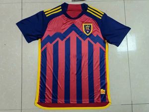 Real Salt Lake Soccer koszulka 23 24 25 Dom od czerwonego 2023 2024 2025 Bluza do ubrania piłkarskiego