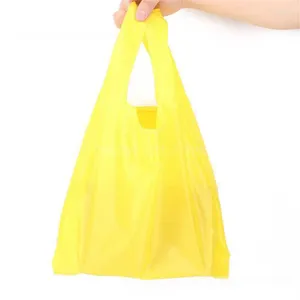 Storage Bags Shopping Bag Polyester Hand Shoulder Shop Grocery Foldable Reusable Eco-friendly