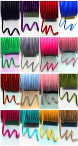 50 Yards 38Quot10mm Velvet Ribbon Party حفل زفاف الديكور يدويًا هدية الشريط اليدوي أقواس الشعر DIY DIY Christmas Ribbon57106852198766