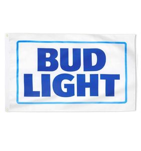 Bandeira da cerveja para bandeiras de Bud Light 3x5ft Bandeiras 100d Poliéster Banners Indoor Cores vívidos de alta qualidade com dois odores de latão4175012