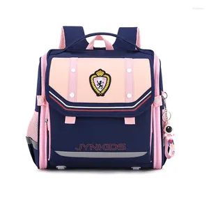 バックパックの生徒水平校バッグ小学校軽量大容量防水性キッズかわいい学校バッグブックバッグ