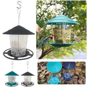 Other Bird Supplies Feeder Automatic Feeding Tool Outdoor Garden Patio Hanging Hummingbird Food Dispenser Holder Container