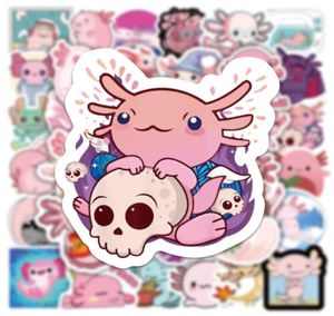 防水103050pcsかわいい動物axolotlグラフィティステッカー漫画デカールキッズおもちゃ日記自転車電話ラップトップカーkawaii2797539764