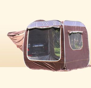 Tält och skyddsrum Portable Equipment Universal SUV Family Tält utomhusbil Bakre tak svans Yanshen Camping Multifunktionell Awning 9073210