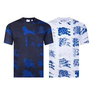 Designer Men's T -shirt Full Print Gradient Tryckt Kort ärm T -skjortor för både män och kvinnor som använder original 280 g dubbelgarn Anpassad vävd och färgat tyg Eurostorlek