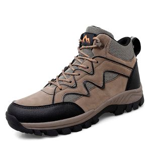 Stivali da uomo scarpe da trekking di alta qualità sneaker inverno non slip per trekking di crapli di montagna per scarpe sportive per esterni