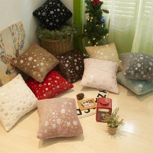 Yastık yastık kılıfı sonbahar kanepe oturma odası için Noel dekorasyon kapağı 45 dekoratif housse de coussin nordic ev dekor