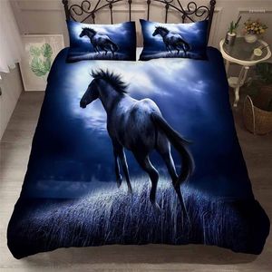 Set di biancheria da letto Serie di cavalli animali 2 / 3pcs set full size