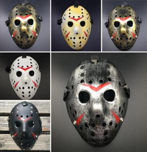 Horror Cosplay Kostüm Freitag, dem 13. Teil 7 Jason Voorhees 1 Stück Kostüm Latex Hockey Maske Vorhees9363252