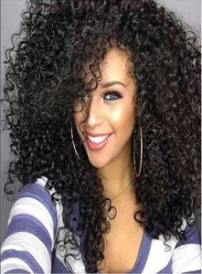 Афро извращенные вьющиеся синтетические волосы для женщин -женщины 039s парики Wig7539992
