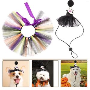 Abbigliamento per cani Halloween Costumi Elements Cat Tutu Gonna Cosplay PROP PUPPY PETTO Abbigliamento party