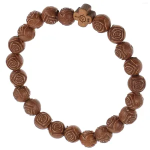 Braccialetti di fascino rosario braccialetto da uomo dono cross perle maschile perline perle per perline per perline per preghiere donne in legno
