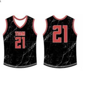 Basketball Jersey Men Shirts Black White Blue Sport Shirt CH20240415