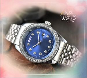 Iced Out Three Stiches Designer Watch Hip Hop Женская мужская календаря Quartz Mopt