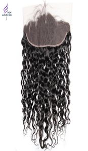 Wet and Wavy Brazilian Human Hair Lace Frontal Closure Brazilian Virgin Hair Weaves Brazilian Water Wave Ear to Ear Lace Frontal C6421043
