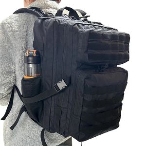 LAWAIA Plecaki wojskowe 30L/50L Outdoor RucksAcks Taktyczne biwakowanie wędrówki Trekking Fishing Fishing z uchwytem na butelkę 240409