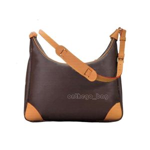 10A En Kaliteli Tasarımcı Kadın Çantası Boulogne Moda Tuval alışveriş büyük kapasiteli çapraz gövde çanta 35cm crossbody kadın çanta