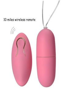 Bärbar trådlös vibrerande äggvattentät mini kula ägg vibratorer fjärrkontroll kropp massager vuxna sex leksaker för kvinnor31371393370689