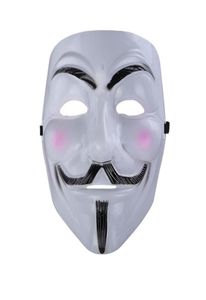 V per la maschera di vendetta Guy anonimo Fawkes Fancy Cool Costume Cosplay Mask for Feste Carnivals One size si adatta alla maggior parte degli adolescenti agli adulti2922811