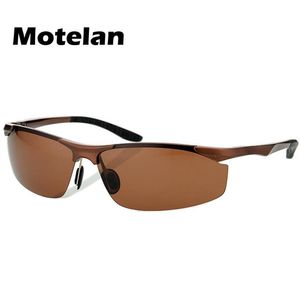 Aluminiumlegering Frame Polariserade män som driver solglasögon Male Goggles Style för förare Glasögon 81795755040