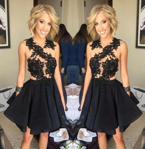 2020 Princess 8th Class Graduation Dresses Short Mini Homecoming Dress Little Black Cocktail Party Gowns Juniors Sweet 161294820