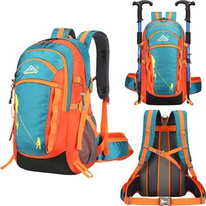 Outdoor Sports Short Distance Trip Backpack Mountaineering Duffel Bag Camping Travel Knapsack Climbing Hiking Hydration Rucksack 240409