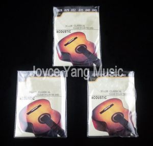 3 Sets of New Classical Guitar Strings Clear Nylon Silver Plated Strings 1st6th Strings 028043 6811668