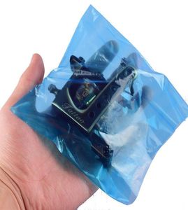 200pcslot Безопасные одноразовые гигиенические гигиенические пластиковые прозрачные синие тату