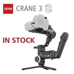 Stabilizatörler Zhiyun Crane 3s Pro 3axis Kamera Gimbal Elde Taşıyıcı Desteği 6.5kg DSLR kamera Video Kameralar Weebill S Güç Plus