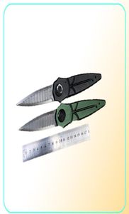 Wysokiej jakości nóż folderu przetrwania na zewnątrz D2 Podwójna akcja Spear Point Blade Aluminium Aluminium Rękołaj