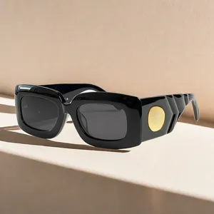 A141 Женские солнцезащитные очки 2024 ацетат розовый дизайн -дизайнерский бренд открытый модель блог Classic Retro Men UV400