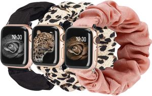 IWATCH 7 6 5 4 3 2 1 SE2241864付きApple Scrunchie Elastic Watch Band Strap