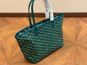 Osobanie najwyższej jakości moda luksusowa torba Zielona ręka Wersja z suwakiem Zakupy pod pachami na vintage duże ramię