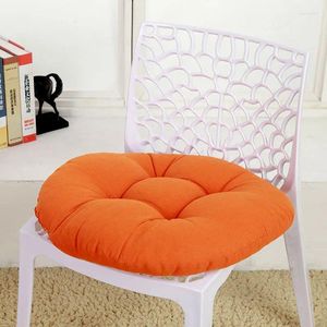 Almofada de assento colorida de travesseiro para cadeira de jantar Baxadas Pads de sofá não deslizante Decorativo redondo tapete macio