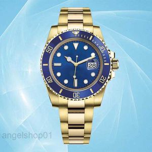 Designer de fivela deslizante submarino Designer de fivela de 40 mm Sapphire à prova d'água Moldura de cerâmica 8215 Relógios mecânicos de movimento 904L Aço Ocean Dive Montre