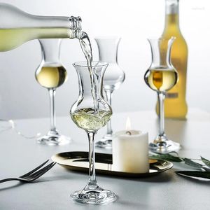 Wine Glasses Crystal Liqueur Glass Tulip Wedding Champagne Flutes Whisky Copita Nosing Goblet Verre Brandy Whiskey Tasting Snifters