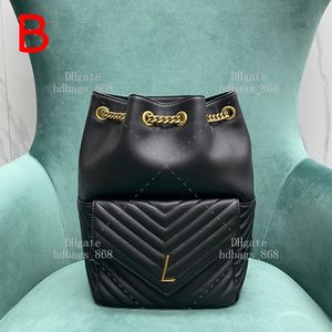 أكياس Crossbody حقيبة دلو مصغرة مزينة مع مصمم كتف مصمم كراسي كيس فاخر سلسلة الأزياء حقيبة الكتف 10A مرآة 1: 1 جودة الحملان مع صندوق WY020