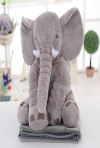 Buntes Riesen Elefant gefülltes Tierspielzeug Tierform Kissen Baby Spielzeug Plüsch Home Dekoration292G1362383