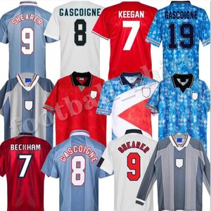 イングランドレトロフットボールシャツヴィンテージサッカージャージークラシックメンズトップホームホームアウェイレッド1990 2002 82 84 87 90 94 95 96 98 99 01シアラーラインカージェラードランパードショールズ