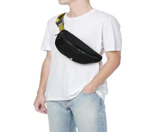 Mobiltelefonpaket märke mini män från gul bröstväska 2021ss canvas bälte hög vit axelväska skateboard multi syfte satch3176474