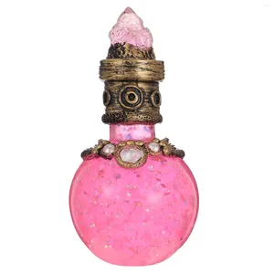 Vasi Moon Bottle Desktop adorn decorazioni vintage luccicante ornamento in resina decorazione regalo per adornare