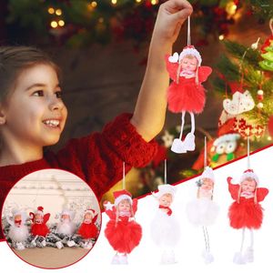 Figurine decorative carine decorazioni per pupazzo di neve creativo Regalo di Natale bambola cristallino Crystal perline Tenda Tenda una decorazione per la casa