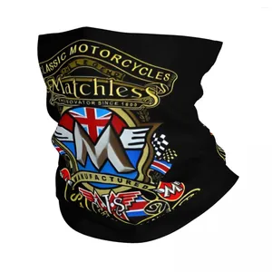 Scarves Matchless Motorcycles Motorbike Crest Motocross Bandana Neck Gaiter Printed AJS Face Scarf Running Unisex Adult All Season