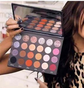 2019 Tati Beauty Eyeshadow Powder Decorning Gifts 24 Цветные мерцающие матовые блеск