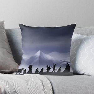 Pillow Fellowship Of The Ring (with Background) Throw Covers Decorative Sofa S