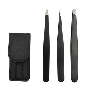 new 2024 3Pcs/Set Professional Eyebrow Tweezers Eyebrow Hair Removal Clip Makeup Sets Eyelash Extension Eyelash Tweezers Beautyfor Hair for