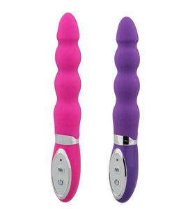 Kadınlar için Dildo Vibratör Su geçirmez silikon G Spot Magic Wand Vibrador Erotik Seks Oyuncakları Anal Boncuklar Vajinal Mastürbator Machine233m9362262