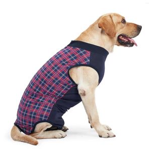 Hundklädåterhämtningsdräkt Abdominal sår valpkläder Postoperativ Vest Pet After Wear Substitute E-krage Cone