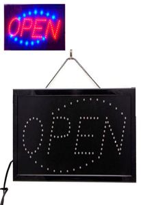 Otwarty Neon Znak LED LED Ręcznie robione graficzne dzieła sztuki klub KTV Ściany Dekoracja ściany
