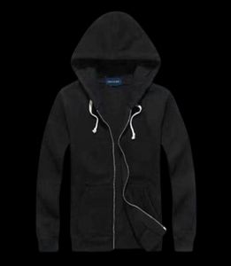 Mens polo jacket Hooded sweater Hoodies and Sweatshirts autumn solid casual with a hood sport zipper pullover quality Outerwear Co6817518